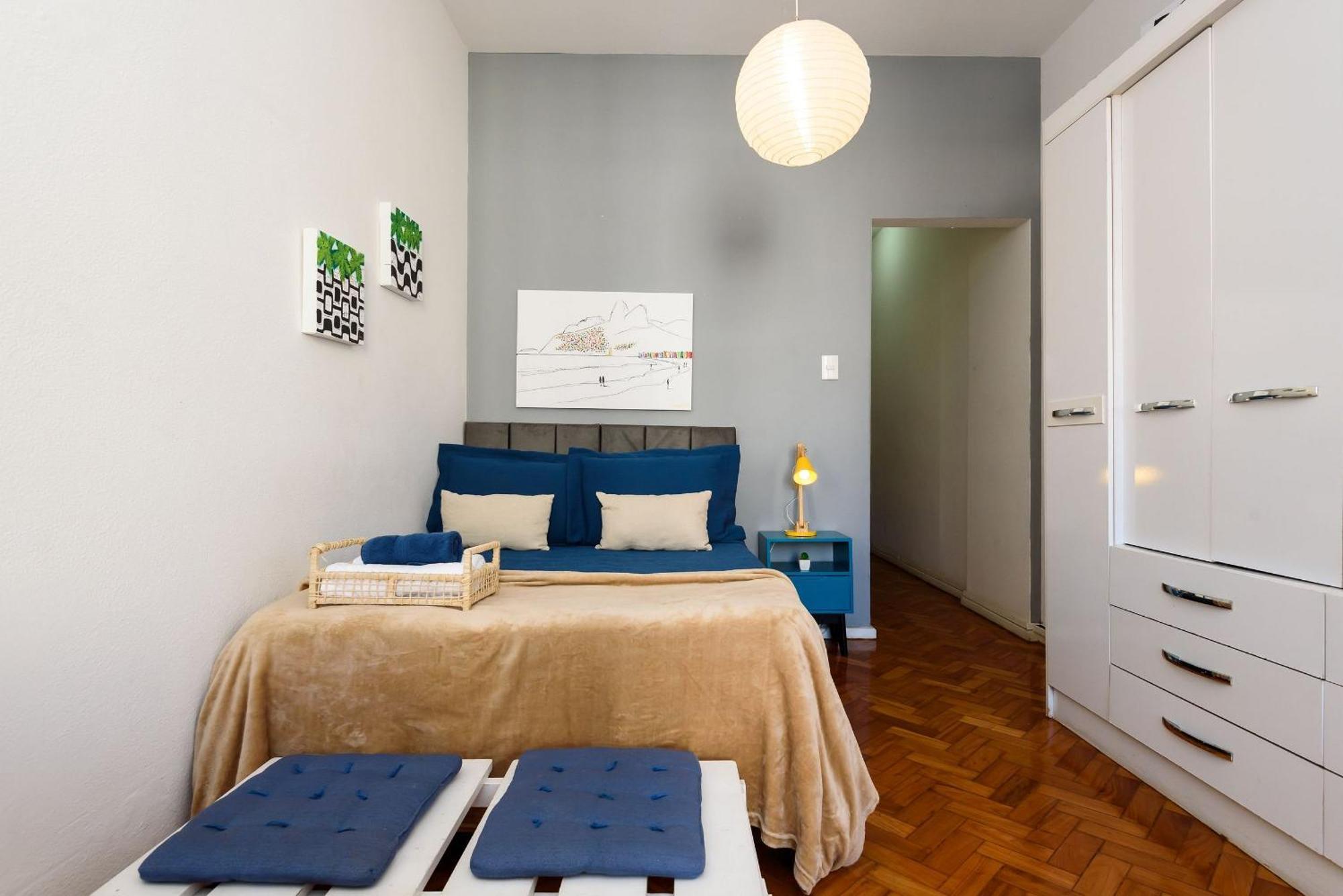 Studio Completo A 400M Da Praia | Sl 363/906 리오데자네이루 외부 사진